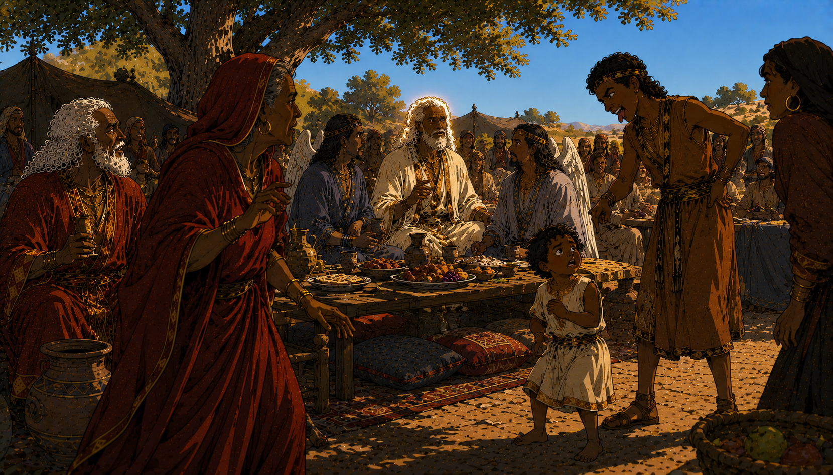 Ishmael Mocks Isaac